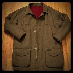 English Hunting jacket plaid hipster wool